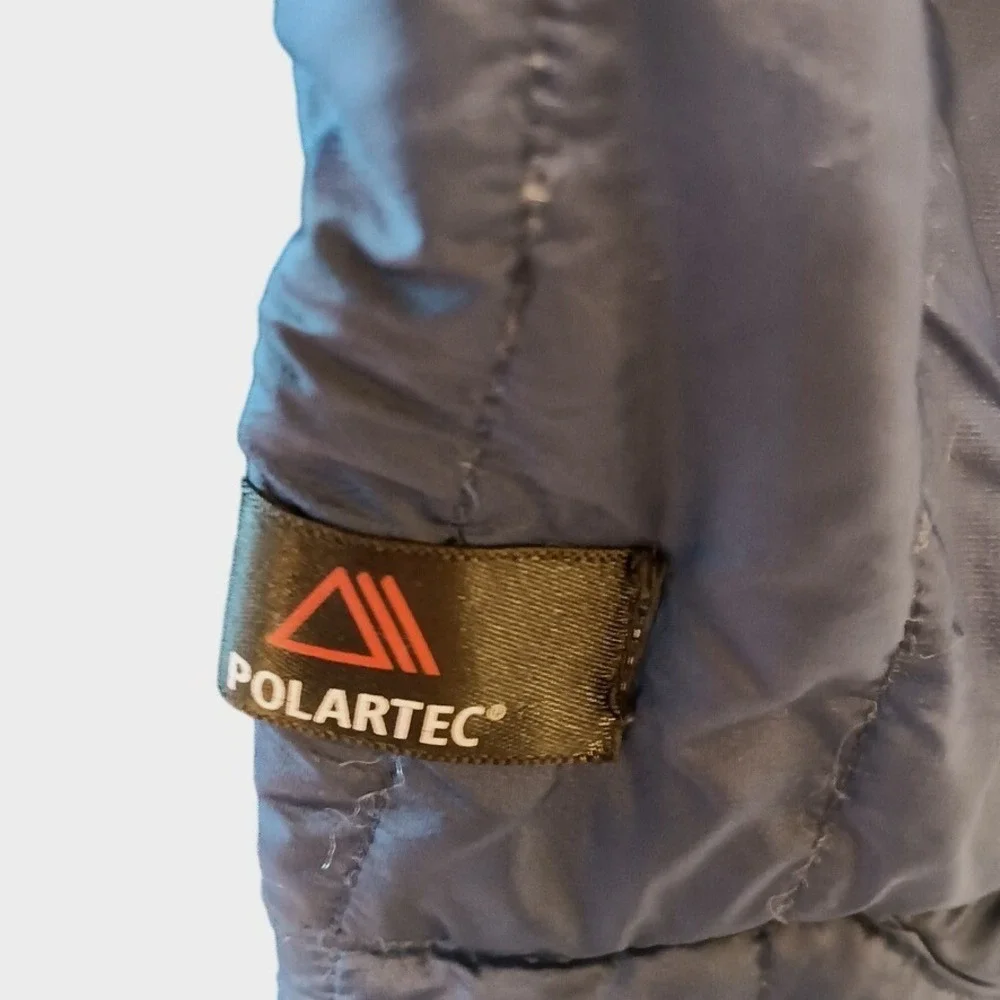 New‎ Balance Polartec Women's Navy Blue Quilted Full Zip Puffer Vest Size S